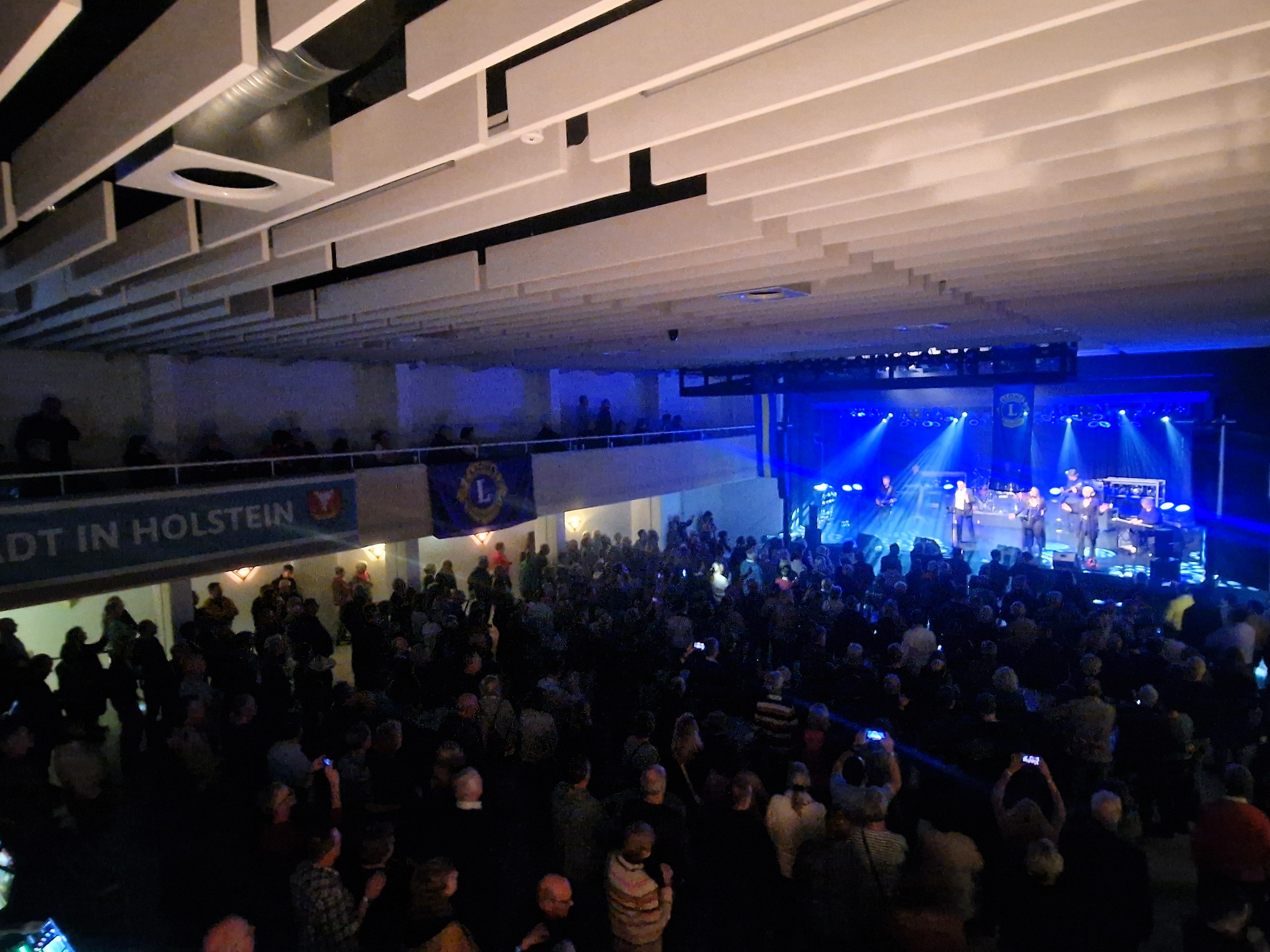 Ausverkaufte Konzerthalle